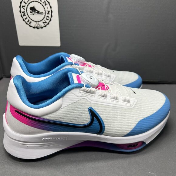 NIKE AIR ZOOM INFINITY TOUR NEXT% BOA WHITE BLUE PINK DJ5590-100 Men Size 8 NEW - Picture 5 of 13